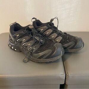 Salomon XA Pro 3D Trail Running Hiking Shoes Men's Size 8.5 Black 3d Chassis